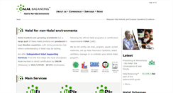 Desktop Screenshot of halalbalancing.com